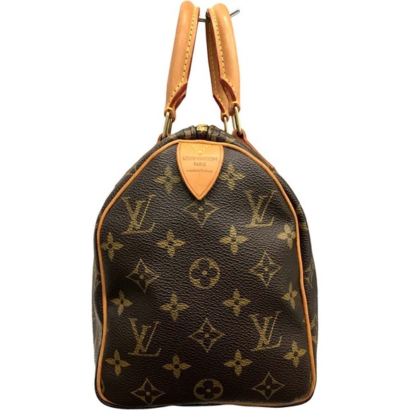 Louis Vuitton Speedy Handbag Boston Bag Monogram Brown - Picture 3 of 9